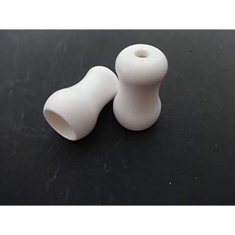 Wood Cord Tassel/Drops, in White for Window Blinds Shades Package of 5 Cover
