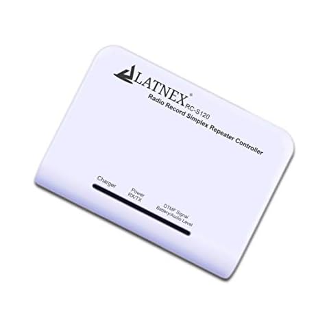 LATNEX RC-S120 Simplex Repeater Controller - DMR Crossband Repeater and Radio Voice Recorder Connects to Virtually Any UHF, VHF Handheld, Base, Two Way, Amateur Ham or Mobile Radio Cover