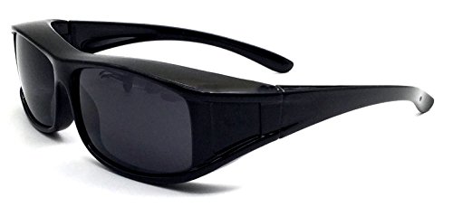 Preisvergleich Produktbild Oule Überzieh-Sonnenbrille Unisex Polarisiert UV380 für Brillenträger Fit-Over Überbrille