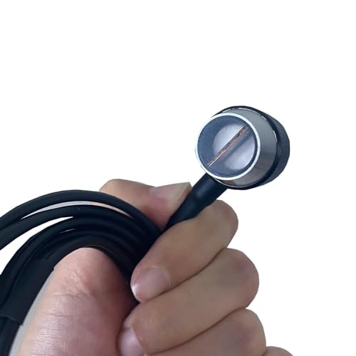ZT-12 Transductor para Medidor de Espesor Ultrasónico 2MHz con Sonda de Hierro Fundido y Rango de Medición 4.0-300mm miniatura 4