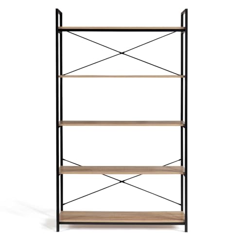 Étagère XL 5 Niveaux 100 cm Industrielle Detroit IDMarket