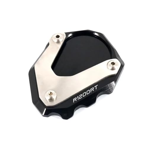 Extension béquille latérale BMW R1200RT en aluminium noir de précision