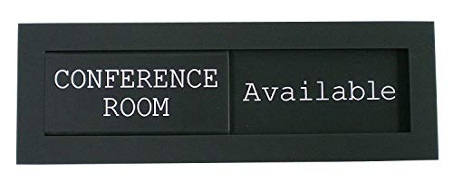 yl[z_CNgXCh TCv[g CONFERENCE ROOM Available/Occupied iݒupʔSe[vtjECONFERENCE ROOM Slider Sign(w/double sided adhesive 