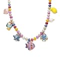 SINGULARU - Collar Oceánic Colors. Acero con Baño en Oro de 18 Kt y Cerámica. Joyas Para Mujer.
