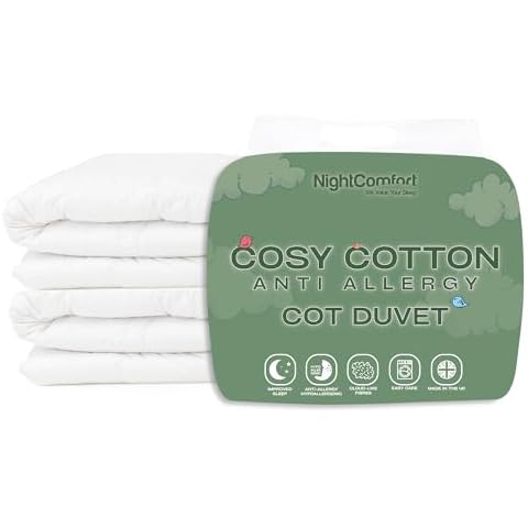 Night Comfort Egyptian Cotton Cot Bed Duvet Cover