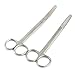 AAPROTOOLS 2 PCS Operating Scissors Blunt Blunt Straight + Curved 6.5