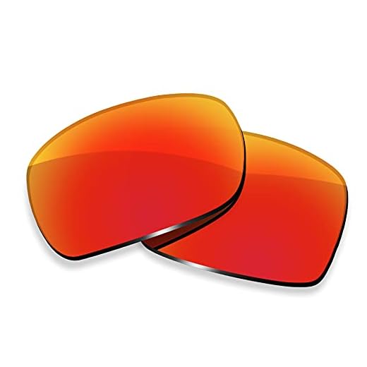 ToughAsNails Lentes de reposição para óculos de sol Oakley Portal X OO9460 - HyperVision Plus Vermelho Cromado - Polarizado