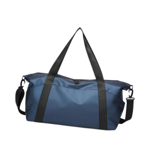 Borsa sportiva da viaggio borsone borsa da weekend da toilette da yoga a tracolla a per allenamento viaggi Blu