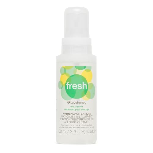 Lovehoney Fresh Toy Cleaner Spray - Water Based Hygienic Liquid - 100ml