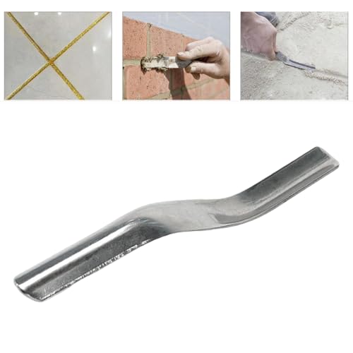 Qianly Brick Jointer Accessory for Tile Cleaning Removing Paint Brick Wall Beauty Heavy Duty Portable Convex Jointer Masonry Tool, 24.3mm Width - Thumbnail 2