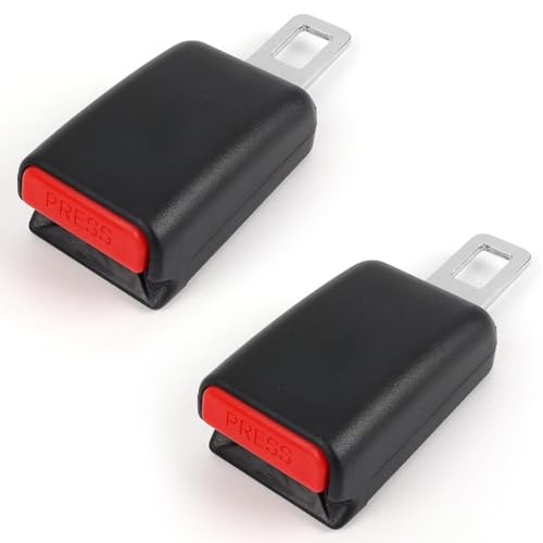 Mihutu 2 Pezzi Accessori per Seggiolini Auto, (12cm/ 4.72') Accessori per Auto Interni Compatibile con il 98% Delle Marche di Auto sul Mercato (nero)