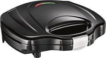 Sandwich Grill - Black, Non-stick, 700W, 3.5 lbs, Modern Black, Stainless Steel with Non-stick Coating, Includes Brush-image-43