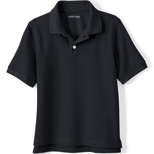 Image of Lands' End School Uniform Kids Short Sleeve Mesh Polo Shirt