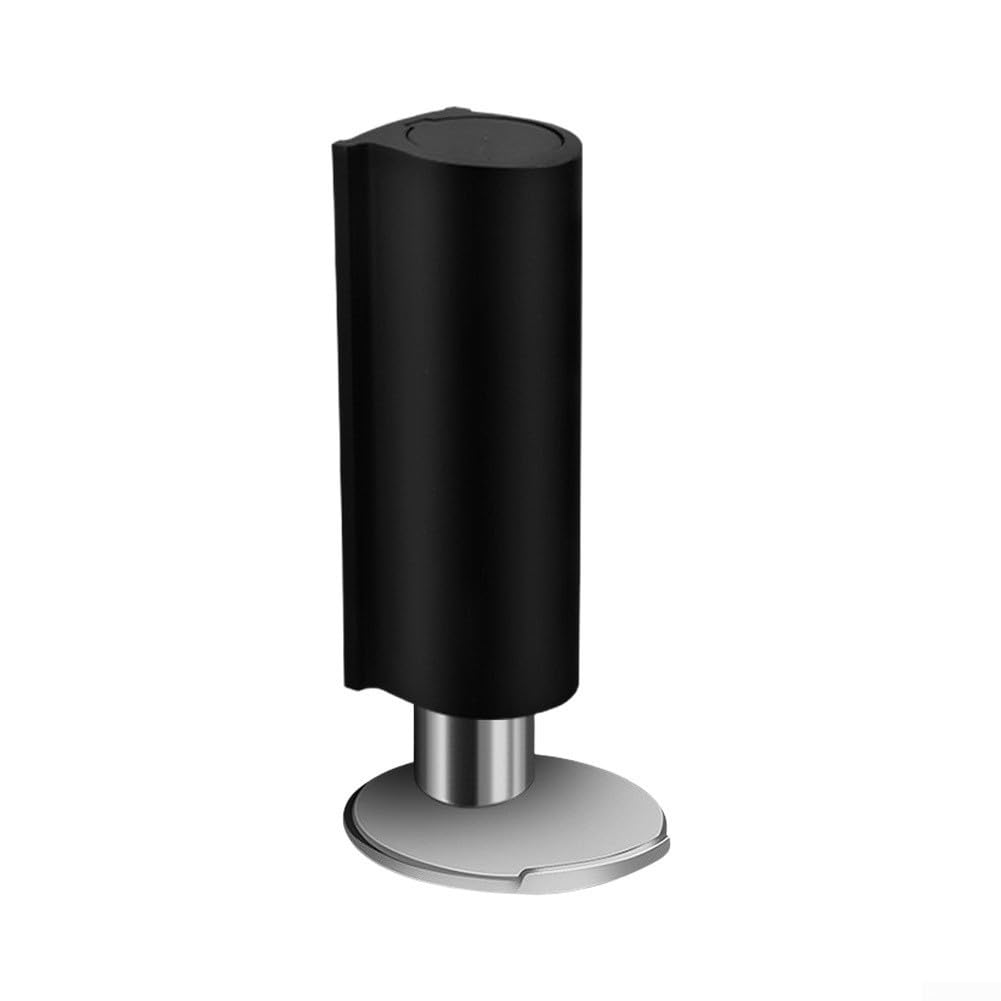 Tope Magnético Puerta para acero Inoxidable 2Pcs Sin Taladro(black-2pcs)