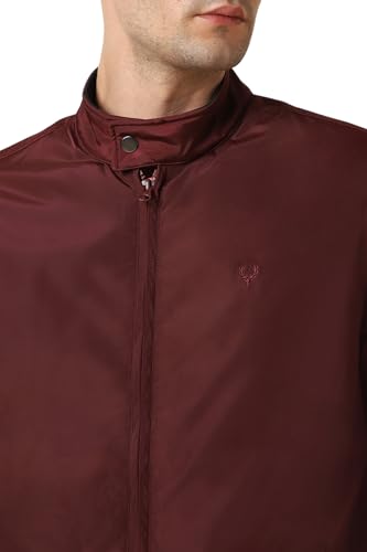Image of Allen Solly Mens Polyester Standard Length Jacket