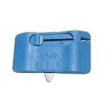 Magnetischer Nähführungslineal | 4-in-1 Saumwerkzeug | Mit eingebautem Trenner und Skala Nähhilfe,Für Anfänger, Säumen, Quilten, Bündchennähen