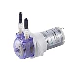Kamoer KFS 45ml/min Low Flow Rate Peristaltic Pump 12V DC Motor Liquid Dosing Pump with 2mm ID x 4mm OD BPT Tube