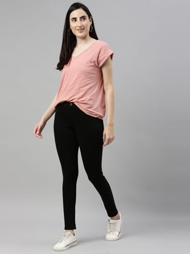 Image of GO COLORS Women Mid Rise Premium Straight Jeans