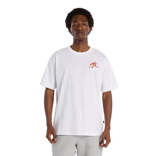 T-shirt WT New Balance Spectator blanc XXL à coupe ample et textile léger