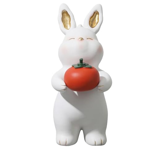 Statue de lapin décorative pour sublimer votre bibliothèque ou table de salon - 8