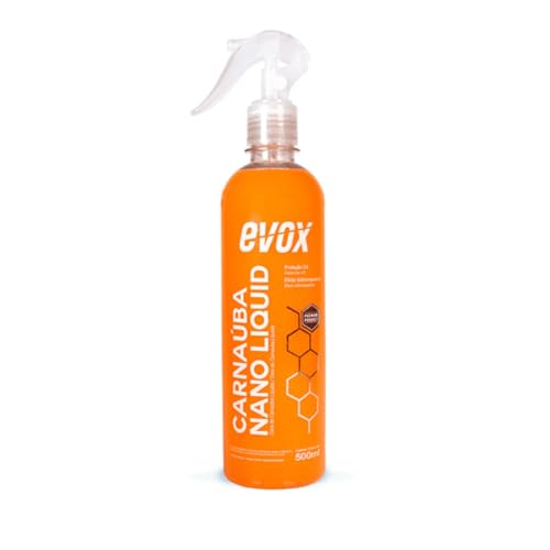 Cera Líquida de Carnaúba Tipo 1 Spray Nano Liquid 500ml Evox