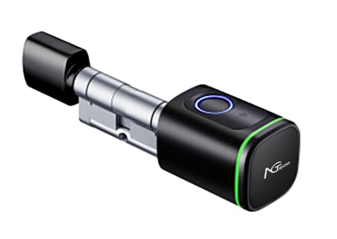 Cerradura electrónica de huellas dactilares y cilindro digital para puertas