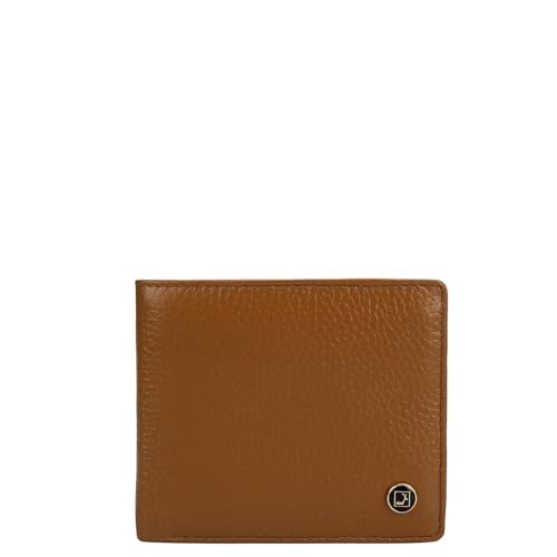 Da Milano Leather Bifold Men Wallet with Multicard Slot - Brown