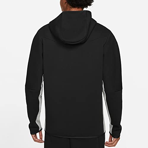 Tech Fleece Full Zip Hoodie - Black/Grey by NIKE2