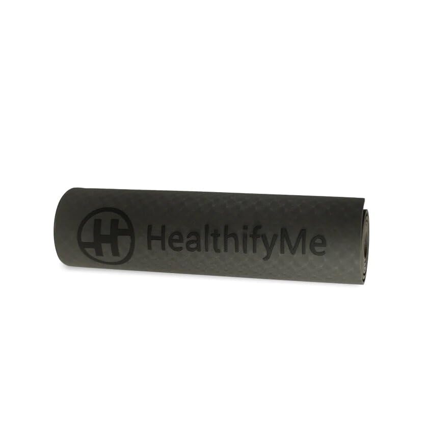 HealthifyMe Yoga Mat - Superior Grip, Functional Design, Superior Cushioning, Ultra Durable, Sweat Resistant and Washable (B0CY8WR2FB) Amazon Price History, Amazon Price Tracker