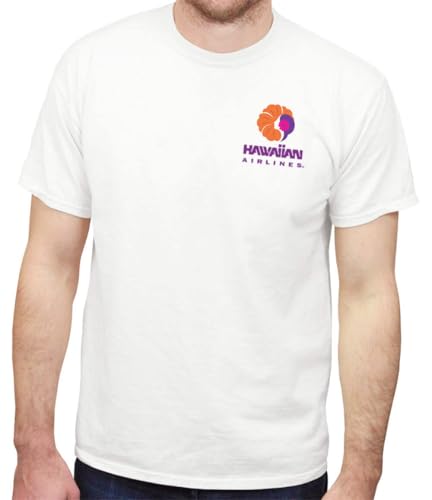 Men's Short Sleeve Hawaiian Airlines 70's Retro Stack T-Shirt3