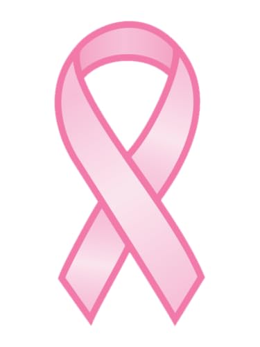 Pink Ribbon Temporary Tattoos - Breast Cancer Awareness Temporary Tattoos 25 pack Waterproof Skin-Safe Designs for Events Fundraisers & Supporters (Pink Ribbon 25pk)