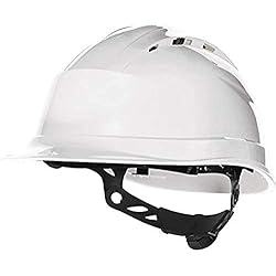 Cascos Delta Delta plus - Casco obra ventilado polipropileno ajuste rotor blanco
