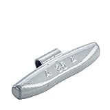 SCHLAGGEWICHTE ALU REIFENWECHSEL: 50 Mal Zink Schlaggewicht á 35 g mit Pulverbeschichtung in silber. Wuchtgewichte für Alufelgen - 3663-0352-151