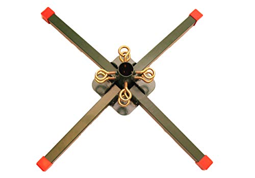 Goliath Welded Steel Artificial Christmas Tree Stand For Artificial Trees 4 To 8 Foot With A 1.25 Inch Diameter Pole Or Less #TOP3