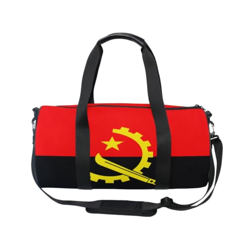 Bolsa de gimnasio de Angola ligera y redonda para equipaje 2