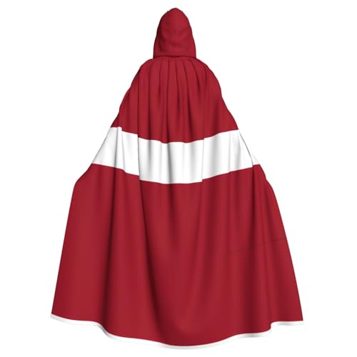 Manteau à capuche Lettonie : le costume de fête long et rapide