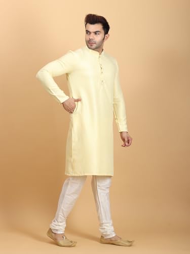 Image of Ethluxis Men Kurta Pyjama Set