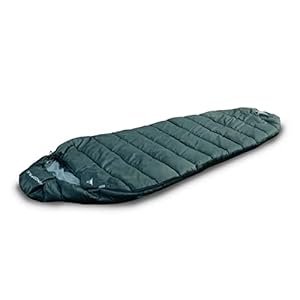 WANDERFALKE® Premium Outdoor Schlafsack (Alpinist/Wanderer), 3-4 Jahreszeiten für Camping, Wandern, Reise