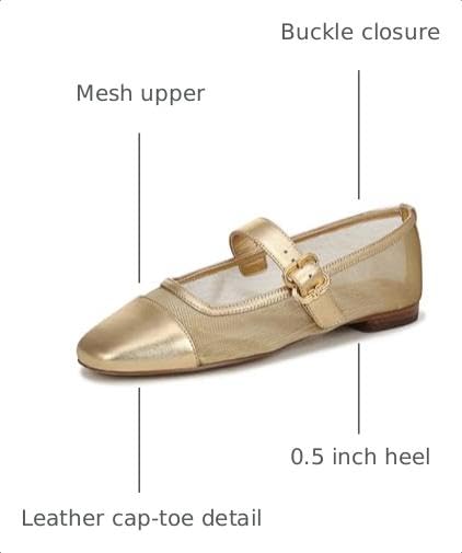 Image of Sam Edelman Women's Miranda Mesh Ballet Flats