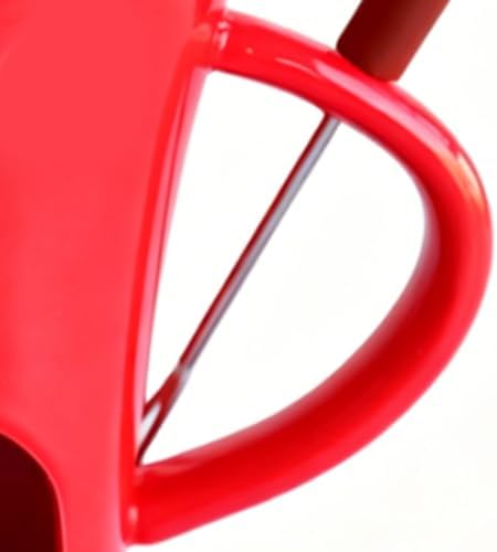 Pssopp 130ml Ceramic Fondue Cup Set, Slip Proof Handle (Red) - 5