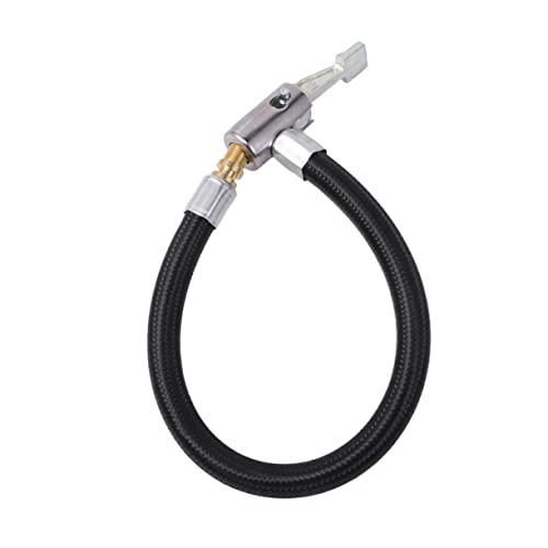 COSMEVIVI Tire Inflator Hose Adapter Pump Extension Tube Locking Chuck for Bike Car Motorcycle