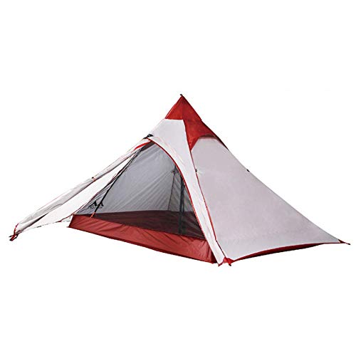 Tente de camping pour adultes 2 à 3 personnes avec abri tipi