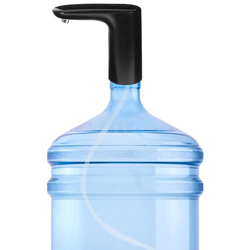Dispensador eléctrico de agua Toyvian de acero inoxidable y ABS con carga USB 4