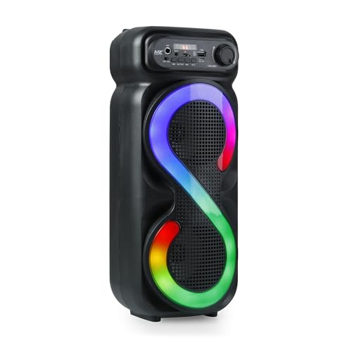 MZ M50VP Portable Karaoke Speaker - Multicolor | with Dynamic Thunder Sound | Comes Up with Wired Mic | for Home and Outdoor Parties 4 31fMeFdyRHL