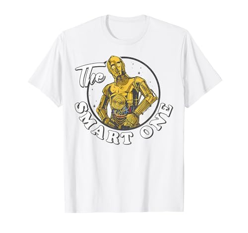 Star Wars Episode 8 C-3PO The Smart One Graphic T-Shirt T-Shirt