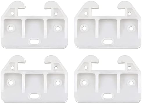 LBTODH 20 Pcs Drawer Guides Plastic Drawer Rail Track Guides ...