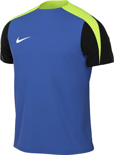 Nike FD7487-463 Maglia da Training Dri-FIT Strike 24 Sweatshirt Men's Royal Blue/Volt/Royal Blue/White Size M