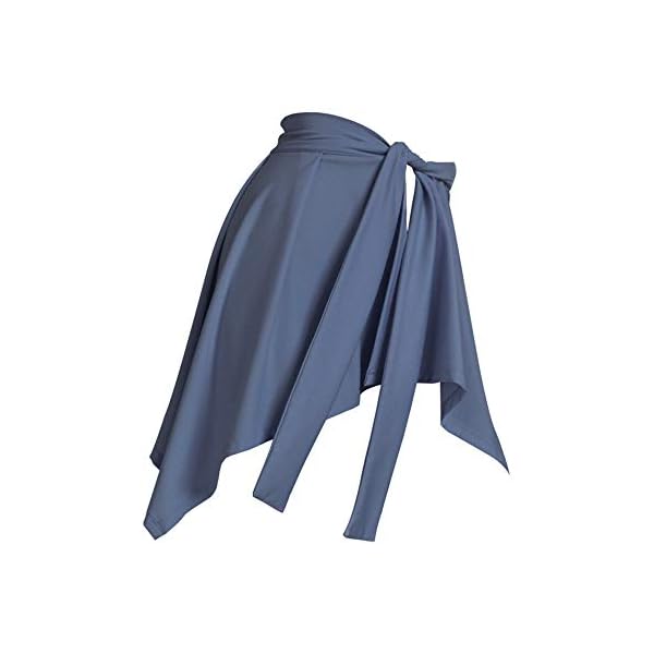 COTJTFE-Womens-Athletic-Short-Skirt-Slice-Sports-Skirt-Ladies-Golf-Short-Skirt-Sportswear-Running-Fitness-Sports-Skirt Women's Athletic Short Skirt, Slice Sports Skirt, Ladies Golf Short Skirt, Sportswear, Running Fitness Sports Skirt (Lron Blue)