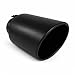 High Temperature Black Coated Diesel Truck Bolt On Exhaust Tip (5" x 8" x 15")