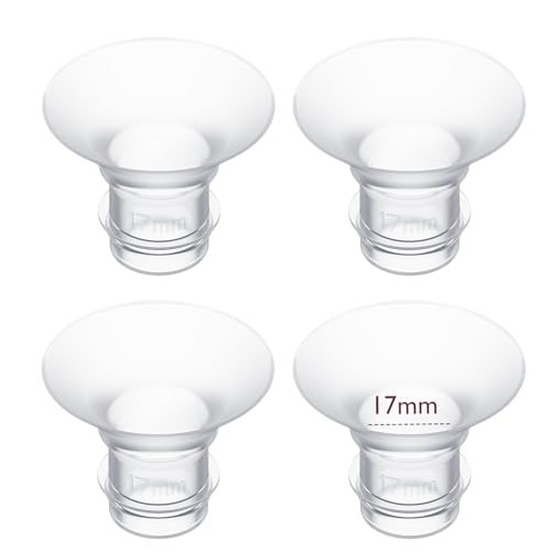 Image of Momcozy 17mm 4Count Flange Insert Compatible with 24mm Flange/Shield of Most Pumps